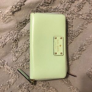 Mint Green Kate Spade Wallet